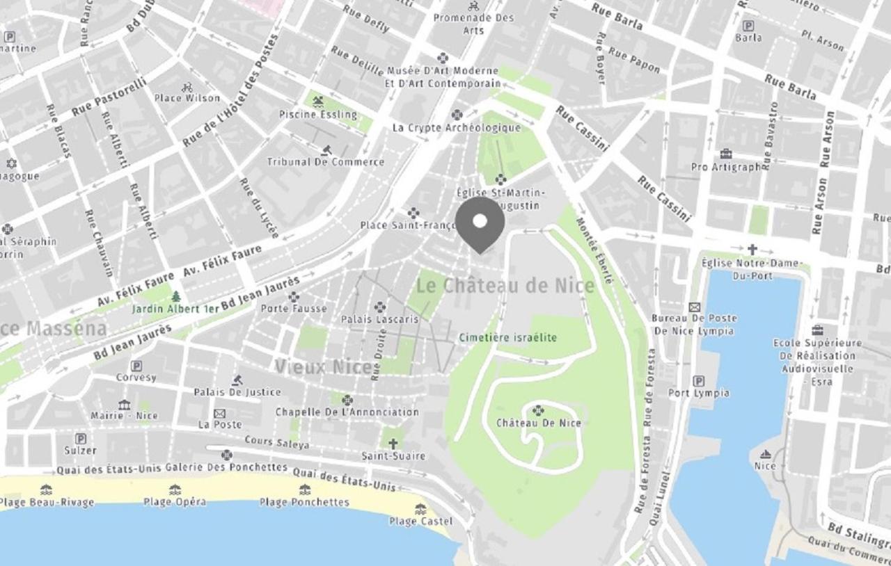Apartment Riviera Cote D'azur - Vieux Old Town Parfait Studio Ac - 5mn Promenade Des - Menica 1